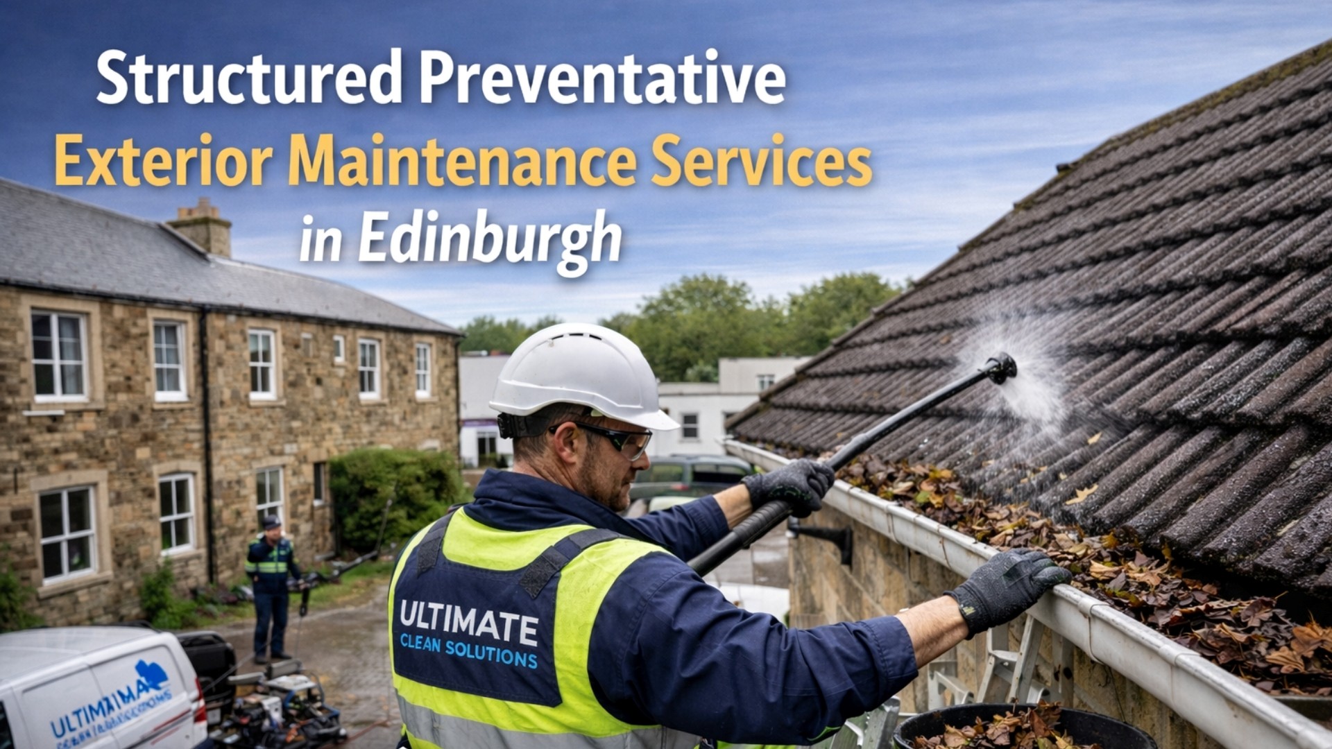 Ultimate Clean Solutions Announces Structured Preventative Exterior Maintenance Services in Edinburgh