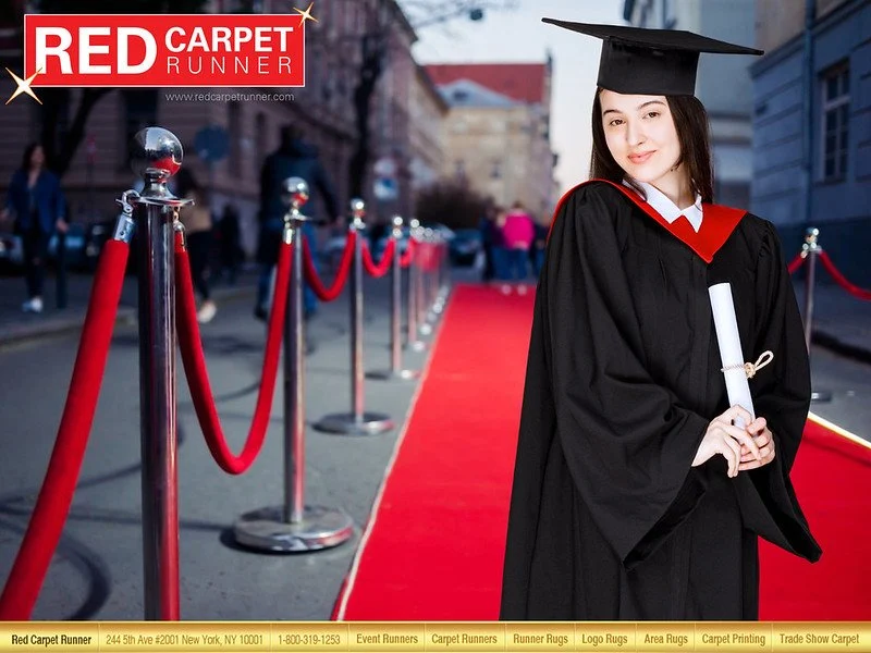 RedCarpetRunner.com Rolls Out the Red Carpet for Graduation Season: Elevate Ceremonies and Parties with Style and Safety