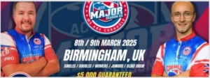 Birmingham UK to host ACO Europe Major Cornhole Tournament March 8-9