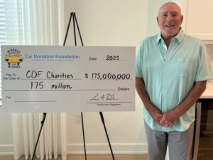 Car Donation Foundation Achieves Milestone of $175 Million in Lifetime Donations to Charity