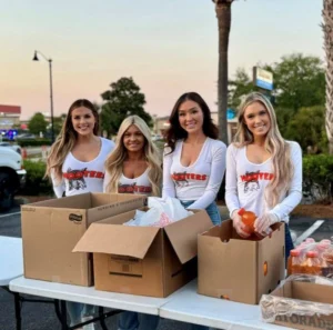 Local Hooters Feeds the Homeless Through Community-Driven Events