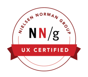 E-Cubed Achieves Prestigious NN/g UX Certification, Elevating Client Digital Experiences