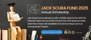 Scura, Wigfield, Heyer, Stevens & Cammarota, LLP Announces Jack Scura Scholarship 2025