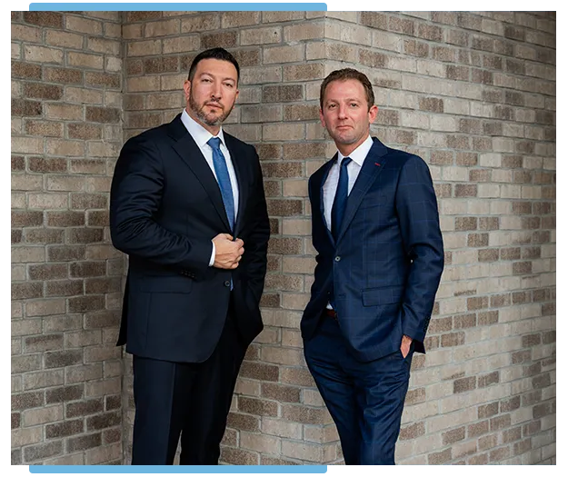 truck accident attorneys Alan Grinberg and Kevin McGill at GMV Law Group
