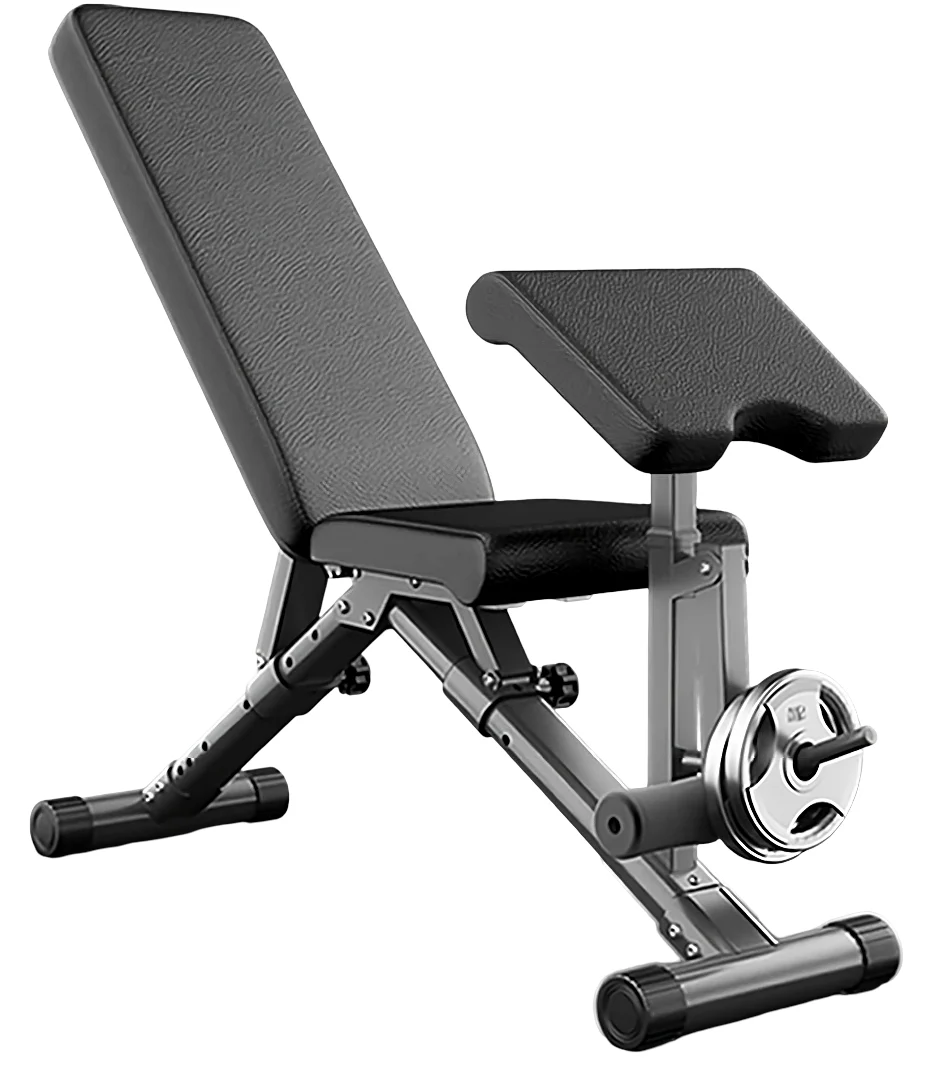 Adjustable Weight Bench With Leg Extension - Strongway Gym Supplies
