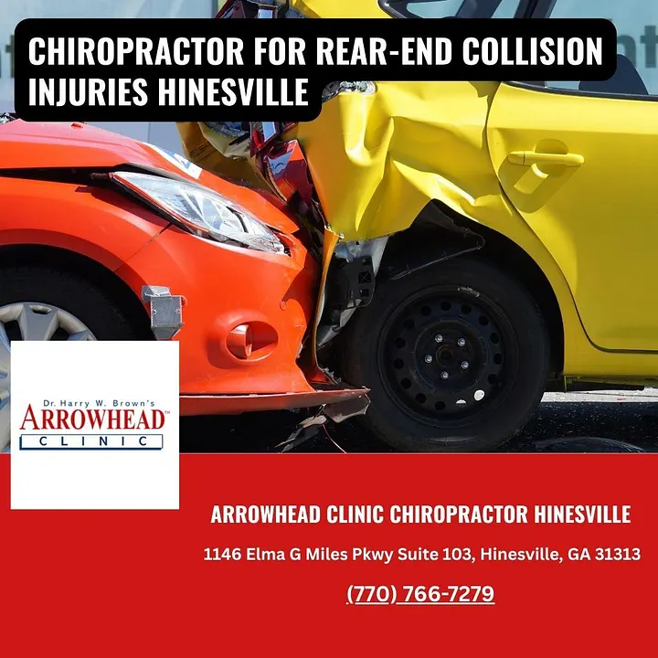 Arrowhead Clinic in Hinesville for auto accident injury treatment