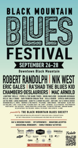 2025 Black Mountain Blues Festival Returns Sept 26-28