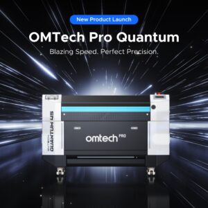 OMTech Unveils Pro Quantum – A RF CO₂ Laser That Engraves in Record Time