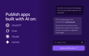Tiiny Host Launches Revolutionary Chrome Extension to Deploy AI-Generated Websites Directly from ChatGPT and Claude