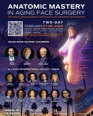 Bringing You The Masters’ 3rd Annual Anatomic Mastery in Aging Face Surgery Symposium Set for February 27-28, 2026