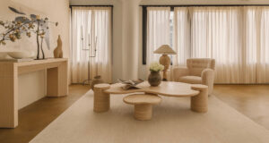 Maria Zare Elevates Belare Home with New Era of Sculptural Luxury Furniture and Modern Stone Design