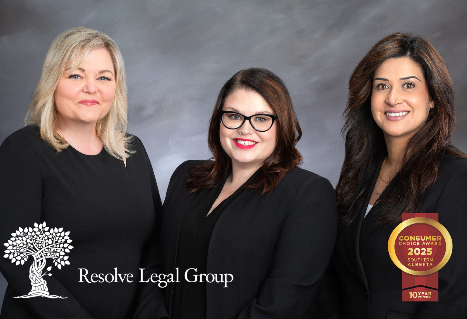 Resolve Legal Group Receives Consumer Choice Award for Family Law in Southern Alberta